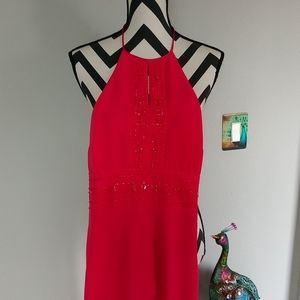 Ladies Jones New York Dress Sz 4 Small Pink Dress